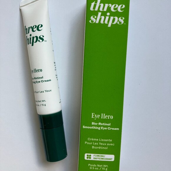 Three Ships EyeHero Bio-Retinol Smoothing Eye Cream / 15g / BNIB - Picture 2 of 2